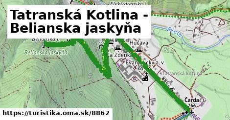 Tatranská Kotlina - Belianska jaskyňa