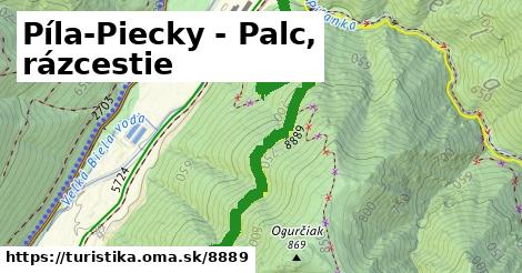 Píla-Piecky - Palc, rázcestie