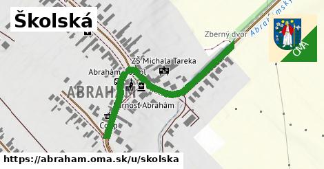 ilustrácia k Školská, Abrahám - 476 m