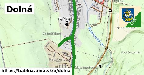 ilustrácia k Dolná, Babiná - 1,17 km