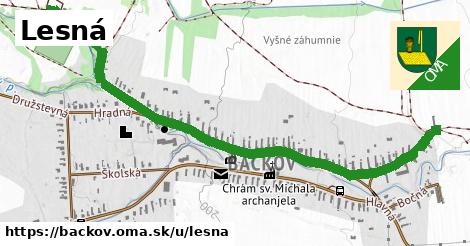 ilustrácia k Lesná, Bačkov - 1,52 km
