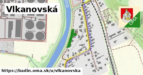 ilustrácia k Vlkanovská, Badín - 116 m