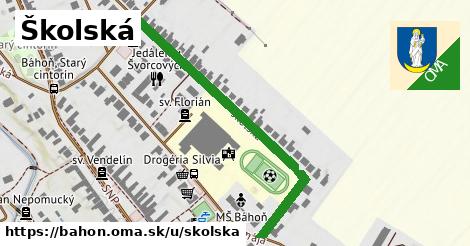 Školská, Báhoň