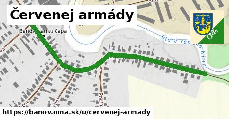 Červenej armády, Bánov