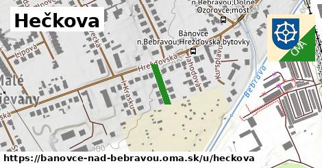 Hečkova, Bánovce nad Bebravou