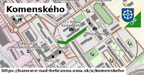 Komenského, Bánovce nad Bebravou