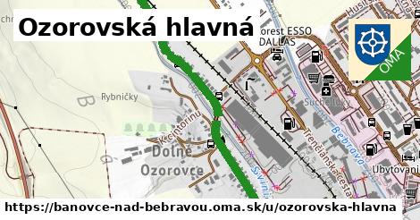 ilustrácia k Ozorovská hlavná, Bánovce nad Bebravou - 1,63 km