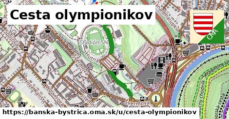 Cesta olympionikov, Banská Bystrica