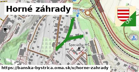 ilustrácia k Horné záhrady, Banská Bystrica - 292 m