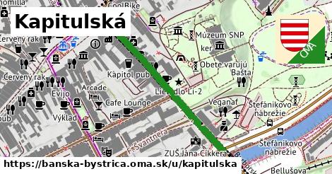 ilustrácia k Kapitulská, Banská Bystrica - 375 m