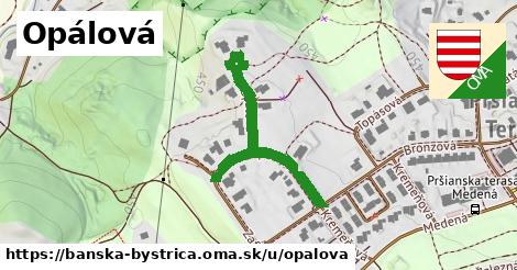 ilustrácia k Opálová, Banská Bystrica - 391 m