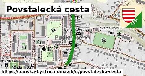 Povstalecká cesta, Banská Bystrica