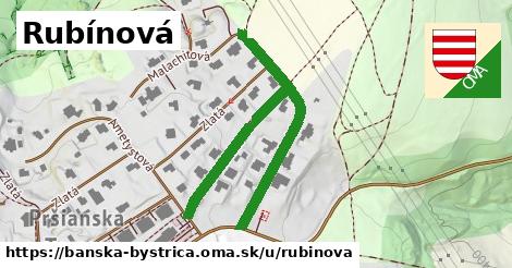 ilustrácia k Rubínová, Banská Bystrica - 580 m