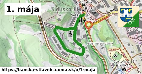 1. mája, Banská Štiavnica