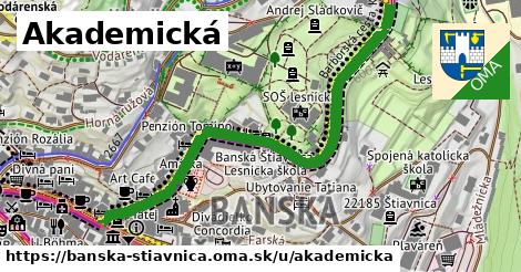 ilustrácia k Akademická, Banská Štiavnica - 632 m