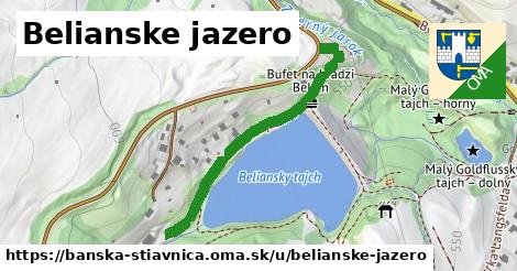 ilustrácia k Belianske jazero, Banská Štiavnica - 406 m