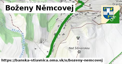 ilustrácia k Boženy Němcovej, Banská Štiavnica - 535 m