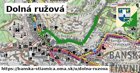 Dolná ružová, Banská Štiavnica