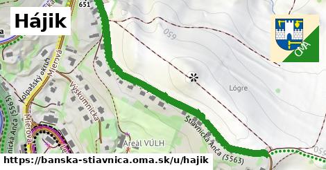 ilustrácia k Hájik, Banská Štiavnica - 646 m