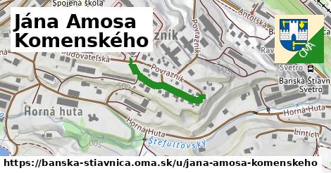 ilustrácia k Jána Amosa Komenského, Banská Štiavnica - 203 m