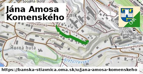 Jána Amosa Komenského, Banská Štiavnica