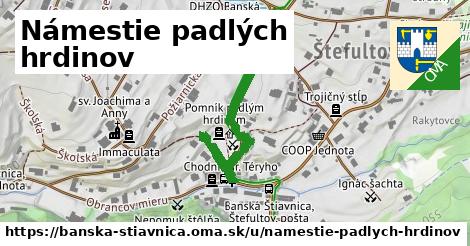 Námestie padlých hrdinov, Banská Štiavnica