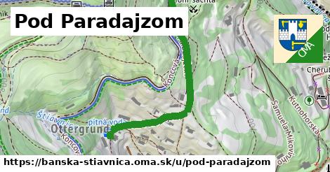 ilustrácia k Pod Paradajzom, Banská Štiavnica - 480 m