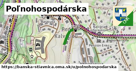 ilustrácia k Poľnohospodárska, Banská Štiavnica - 101 m