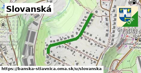 ilustrácia k Slovanská, Banská Štiavnica - 348 m