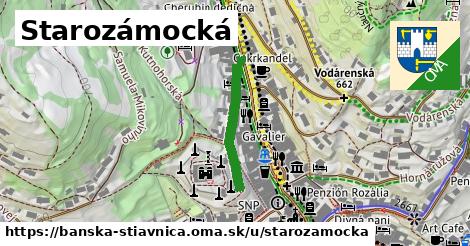 ilustrácia k Starozámocká, Banská Štiavnica - 215 m