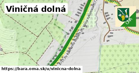 ilustrácia k Viničná dolná, Bara - 535 m