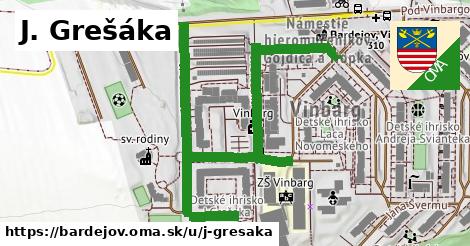 ilustrácia k J. Grešáka, Bardejov - 0,85 km