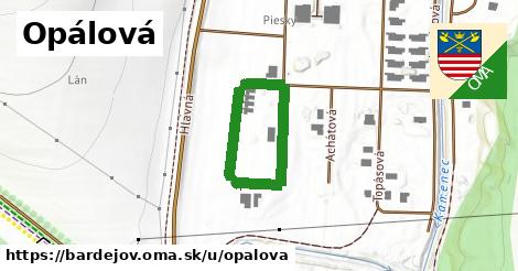 ilustrácia k Opálová, Bardejov - 408 m