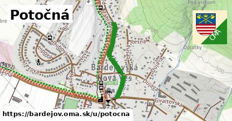 ilustrácia k Potočná, Bardejov - 511 m