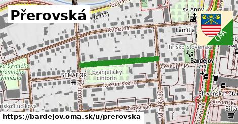 ilustrácia k Přerovská, Bardejov - 244 m