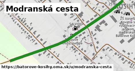 ilustrácia k Modranská cesta, Bátorove Kosihy - 0,72 km