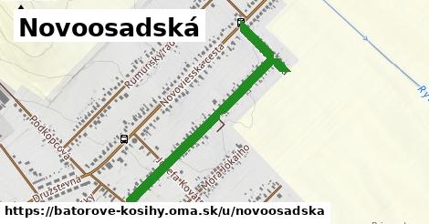 Novoosadská, Bátorove Kosihy