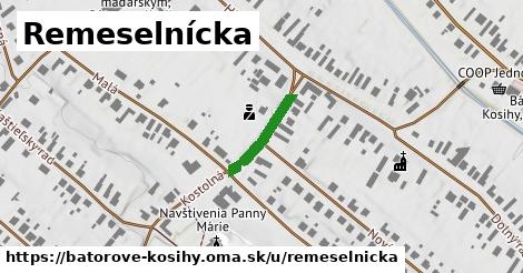 Remeselnícka, Bátorove Kosihy