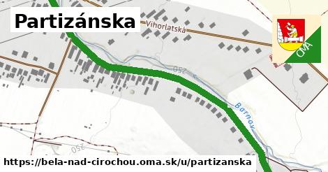 ilustrácia k Partizánska, Belá nad Cirochou - 0,80 km