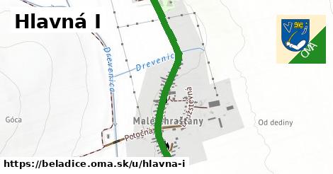 ilustrácia k Hlavná I, Beladice - 0,88 km