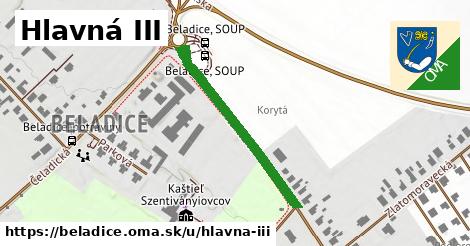 Hlavná III, Beladice