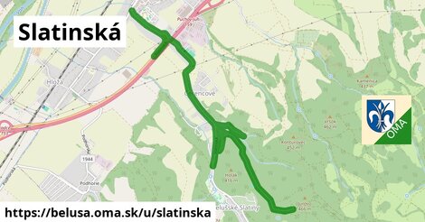 ilustrácia k Slatinská, Beluša - 5,7 km