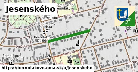 Jesenského, Bernolákovo