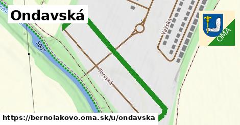 ilustrácia k Ondavská, Bernolákovo - 551 m