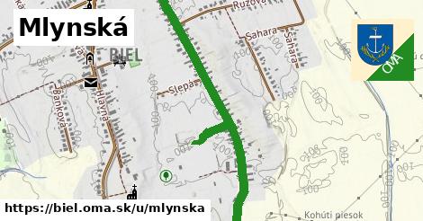 ilustrácia k Mlynská, Biel - 1,13 km