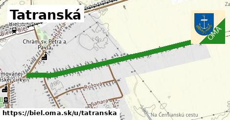 ilustrácia k Tatranská, Biel - 1,17 km