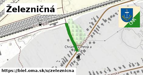 Železničná, Biel