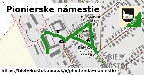 Pionierske námestie, Biely Kostol