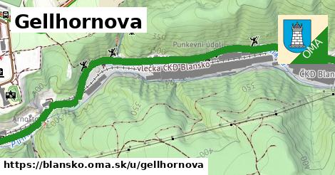 ilustrácia k Gellhornova, Blansko - 2,7 km
