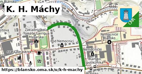 ilustrácia k K. H. Máchy, Blansko - 370 m